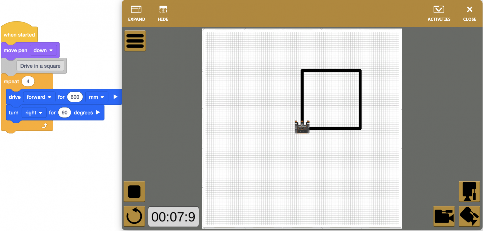 Unit 8 - Moving Disks with Loops - Lesson 4: Using Nested Loops